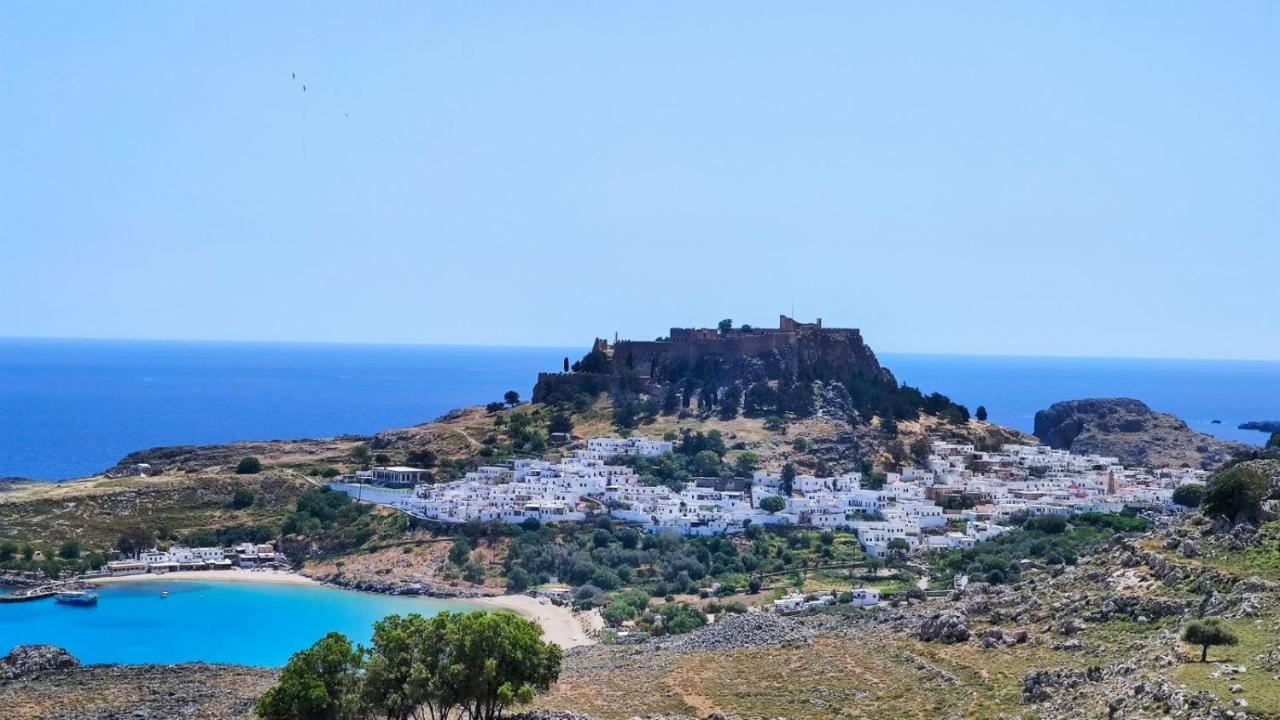 فيلا Heliophilia Lindos المظهر الخارجي الصورة